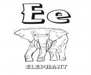Printable elephant alphabet s freedf24 coloring pages