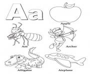 Printable alphabet s b wordsf2f9 coloring pages