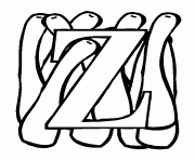 Printable zucchini alphabet s3deb coloring pages
