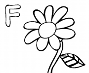 Printable free alphabet s flower ff4dd coloring pages