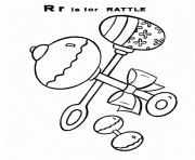 Printable rattle free alphabet s4e62 coloring pages
