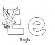eagle alphabet s freeaf12 coloring pages