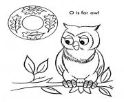 Printable alphabet s o is for owld613 coloring pages