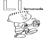 Printable lemonade alphabet s free08c6 coloring pages