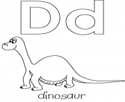 Printable free letter d for dino printable alphabet s2139 coloring pages
