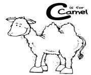 Printable coloring pages alphabet c is for camel7d67 coloring pages