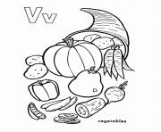alphabet s vegetables07aa coloring pages