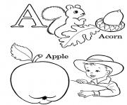 Printable alphabet s printable apple acorn4859 coloring pages