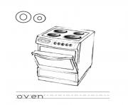 Printable oven alphabet s2fd3 coloring pages