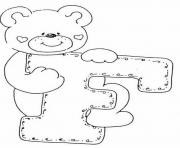 Printable cute free alphabet sa47f coloring pages
