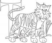 Printable alphabet  tiger printablecc5c coloring pages