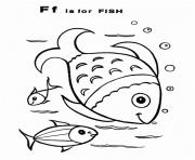 Printable fish free alphabet s1fc1 coloring pages