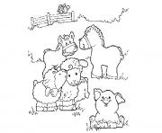 Printable cute free s of animalscd29 coloring pages