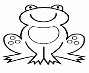 Printable frog preschool s animals14f1c coloring pages