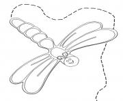 Printable coloring pages of animals printable dragonflyf705 coloring pages