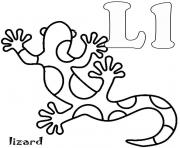 Printable alphabet s free animal lizard76f8 coloring pages