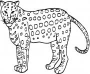 Printable animal cheetah print out s3296 coloring pages