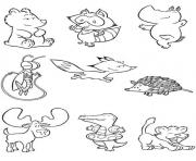 Printable free s of animals baby zooa79d coloring pages