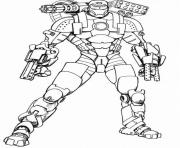 Printable iron man armored adventures seed9 coloring pages