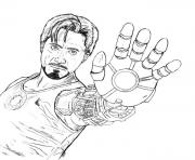 Printable Tony Stark coloring page for boysaed6 coloring pages