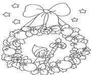 Printable free s christmas wreath47c5 coloring pages