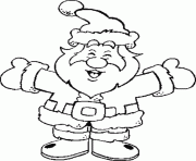 Printable laughing for happiness santa claus sdf27 coloring pages