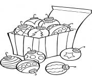 ornaments for christmas tree 8541 coloring pages