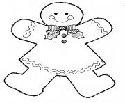 Printable christmas gingerbread s1671 coloring pages