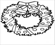 Printable free s for christmas wreath for preschool5c12 coloring pages