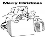 Printable merry christmas  giftsa255 coloring pages