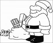 Printable christmas santa claus s8945 coloring pages
