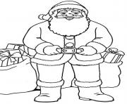 Printable fit santa christmas s printable1940a coloring pages