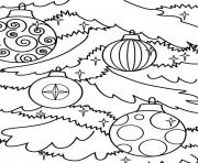 Printable coloring pages christmas tree ornaments1531 coloring pages