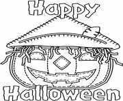Printable happy halloween s pumpkins free98dd coloring pages
