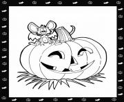 Printable pumpkin and mouse halloween s to print out for free7aa4 coloring pages