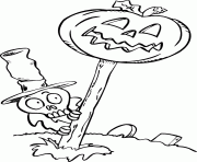 Printable skeleton pumpkin s printable for halloween8aad coloring pages