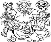 halloween s monsters costumesdcc8 coloring pages