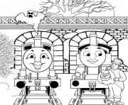 Printable thomas the train halloween sde4e coloring pages