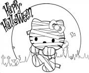 Printable hello kitty mummy s printable for halloween065a coloring pages