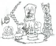 Printable skeleton halloween s printable for preschoolers70b5 coloring pages