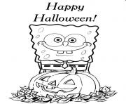 Printable spongebob printable halloween sbdaa coloring pages