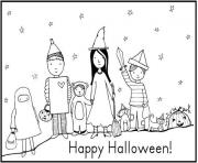 Printable happy halloween costumes s free5837 coloring pages