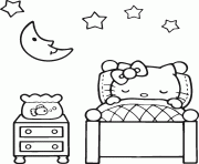 Kitty Devil S99f6 Coloring Pages Printable Lovely Sleeping 7fa3