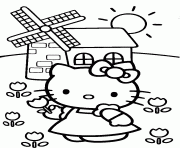 spring hello kitty colouring pages to colour19b2 coloring pages