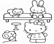 Printable hello kitty nurse 6abf coloring pages