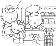 Printable adorable hello kitty s kids94c4 coloring pages