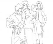 Printable coloring pages anime naruto teamce93 coloring pages