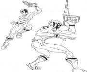 Printable original power rangers s4332 coloring pages