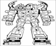 Printable power ranger robot s60b0 coloring pages