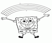 Printable coloring pages for kids spongebob happyf2a4 coloring pages